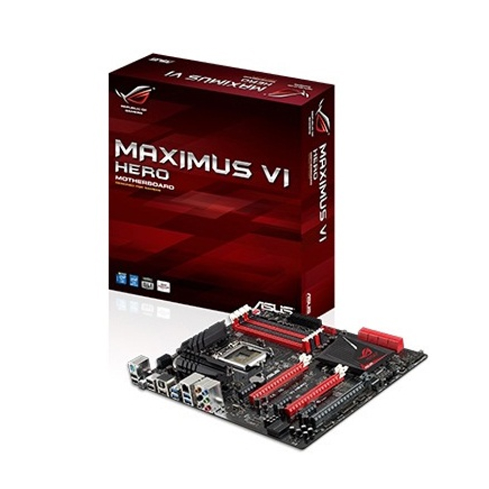 ASUS Maximus VI Hero - LGA 1150 - Intel Z87 - HDMI - SATA 6Gbps - USB 3.0 - ATX Intel Motherboard