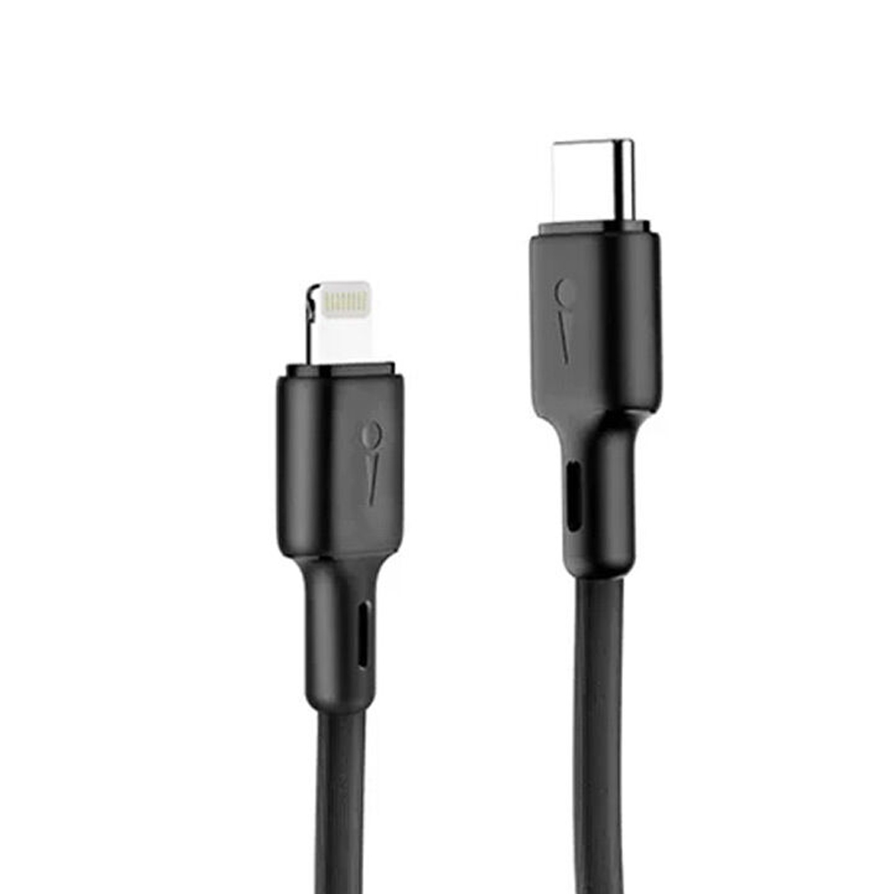 Oraimo FastLine 2 2.4A 1M Type-C to Lightning Data Cable (OCD-CL54) - Black