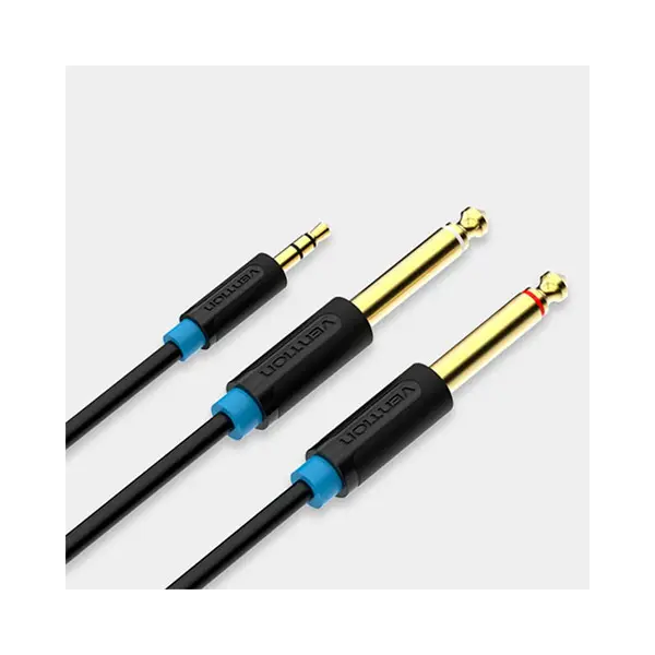 Vention BACBI 3.5mm TRS Male to Dual 6.35mm Male Audio Cable - 3M