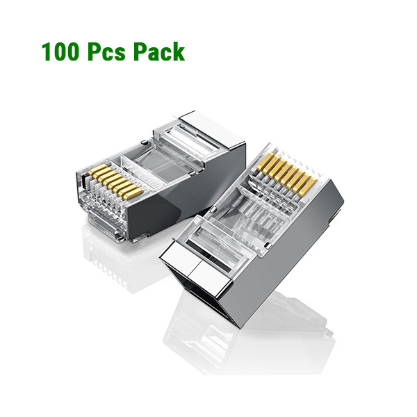 UGREEN NW111 (50248) Cat 6 Shielded Crystal Head - 100 Pack