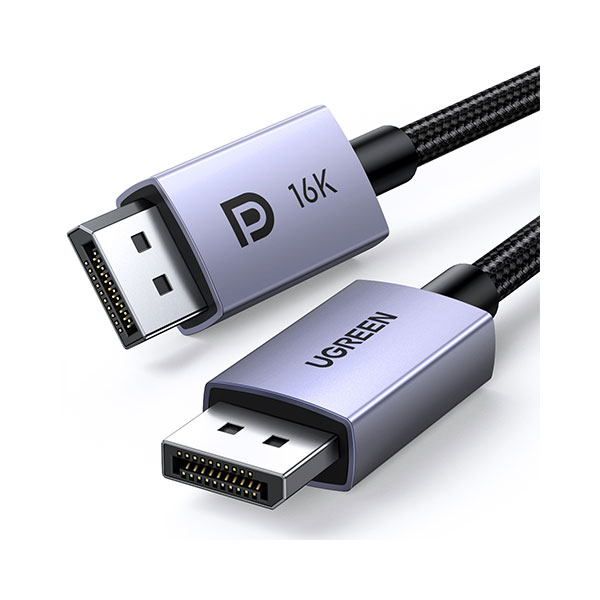 UGREEN DP118 (15384) VESA Certified 16K DisplayPort 2.1 Cable - 2M