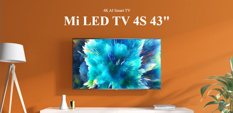LED XIAOMI 43 MI LED 4S 4k SMART TV L43M5-5ASP 