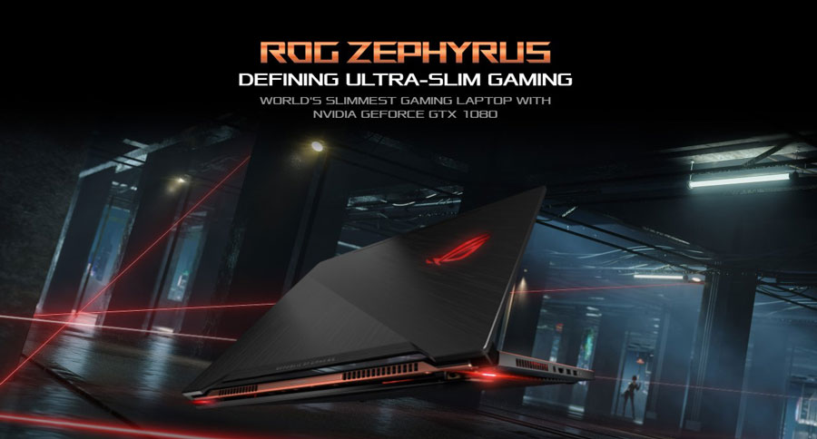 ASUS ROG Zephyrus GX501VI-GZ037T 7TH Gen Core-i7 Gaming Laptop