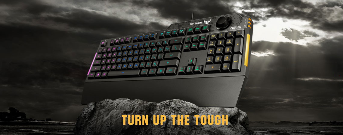 ASUS TUF GAMING K1 (RA04) RGB Gaming Keyboard