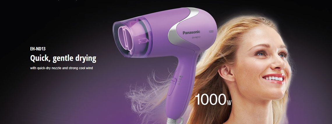 Panasonic EH-ND13 1000W Hair Dryers - Purple