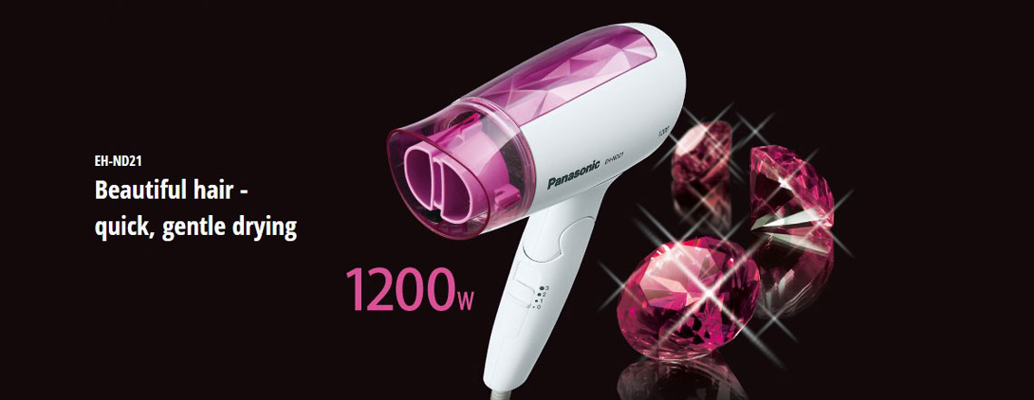Panasonic EH-ND21 Essential DryCare Hair Dryer - White