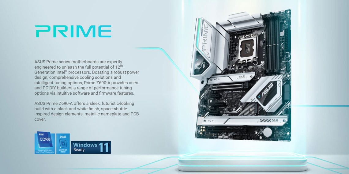 ASUS PRIME Z690-A 12TH Gen DDR5 ATX Motherboard