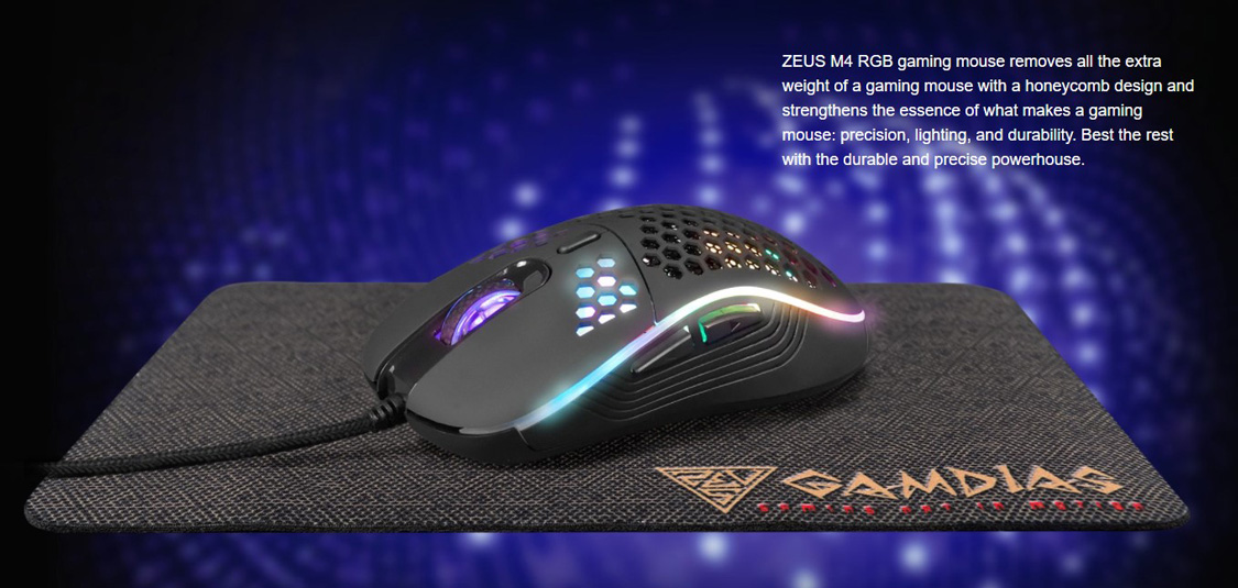 Gamdias Zeus M4 RGB Gaming Mouse