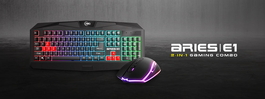 KWG Aries E1 2-in-1 Gaming Combo