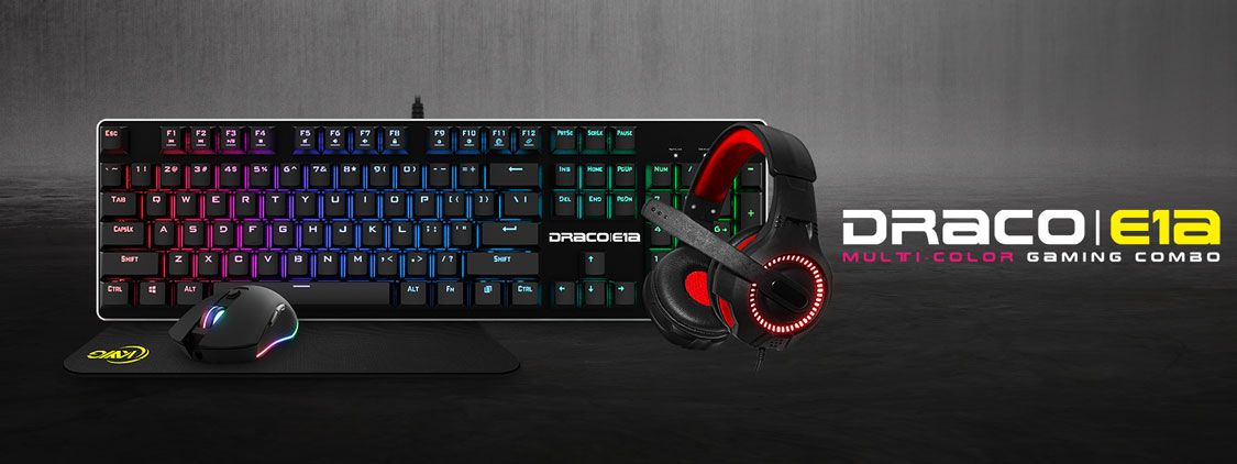 KWG DRACO E1a 4-In-1 Gaming Combo