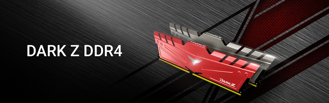 Team T-Force DARK Z - RED 8GB DDR4 3600MHz Gaming RAM
