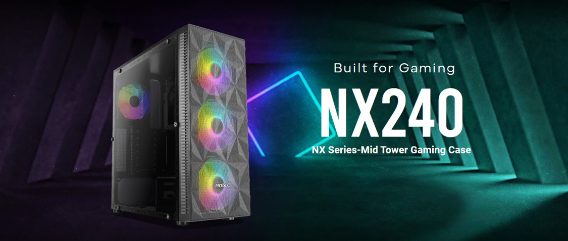 Antec NX240 NX Series-Mid Tower Gaming Case