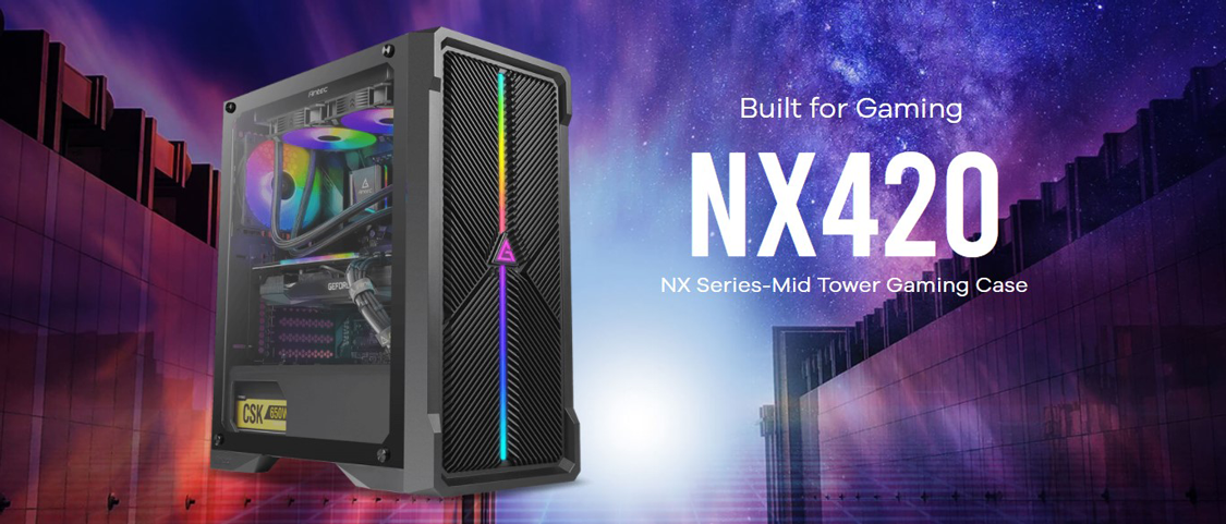 Antec NX420 NX Series-Mid Tower Gaming Case
