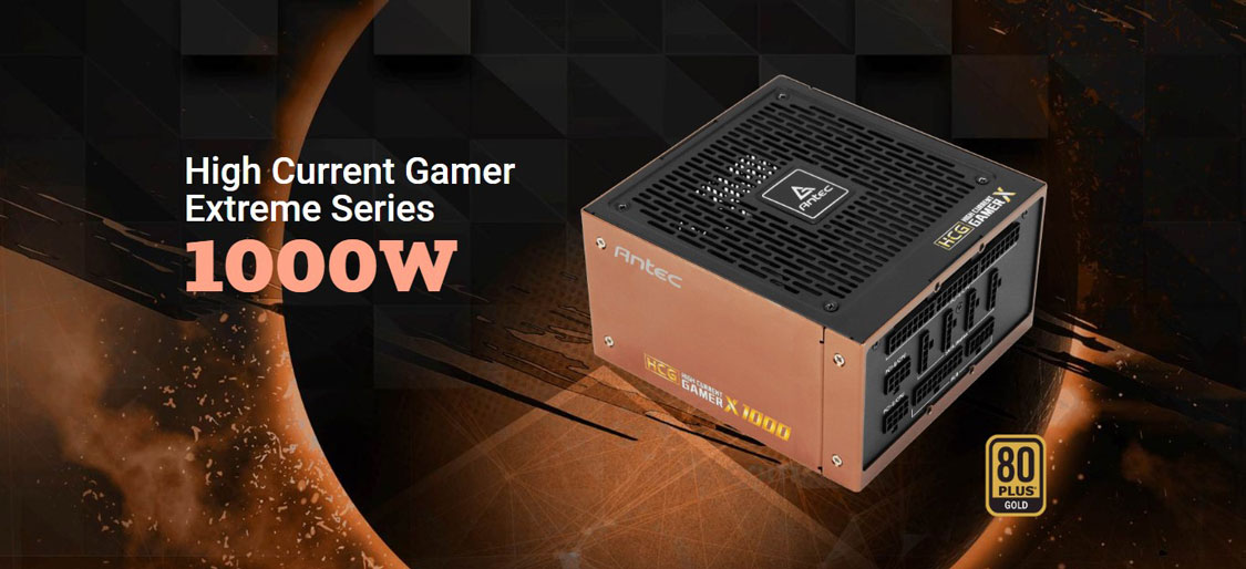 Antec High Current Gamer Extreme Series HCG1000 1000 WATT Full Modular Power Supply