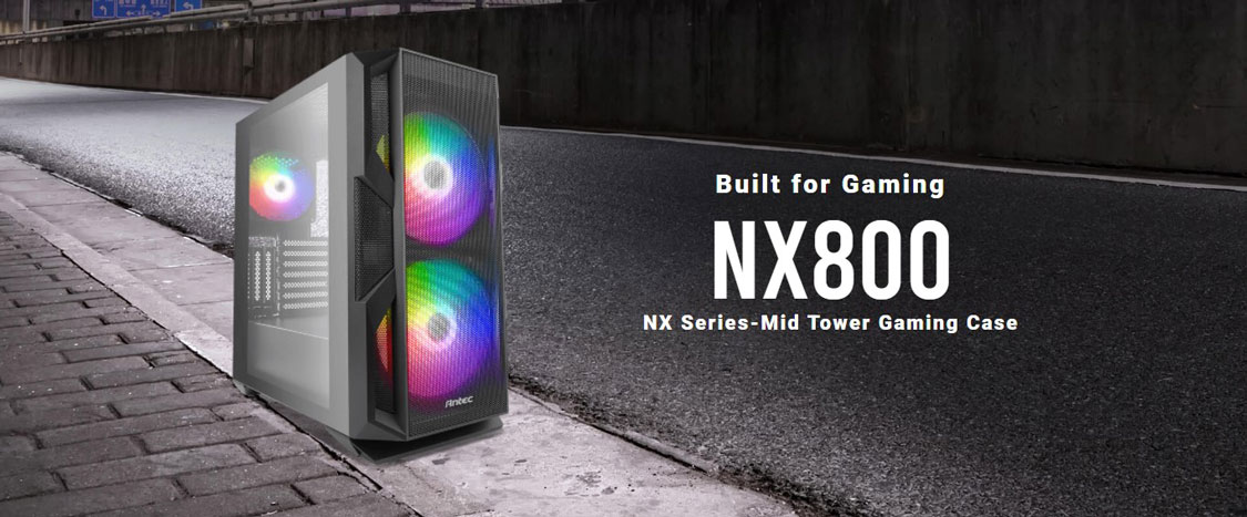 Antec NX800 NX Series-Mid Tower Gaming Case