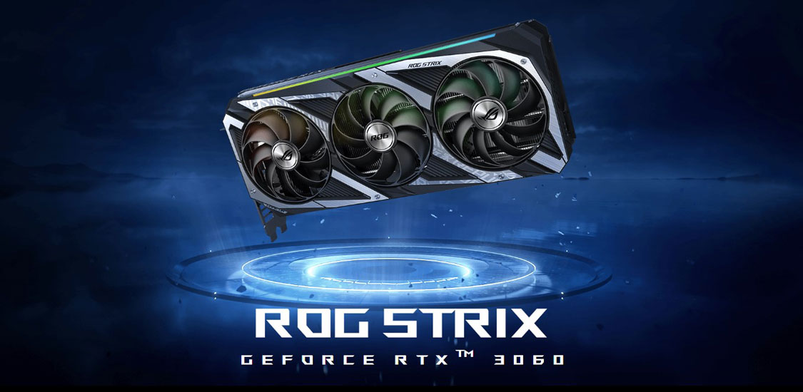 ASUS ROG Strix GeForce RTX 3060 V2 12GB GDDR6 Graphics Card