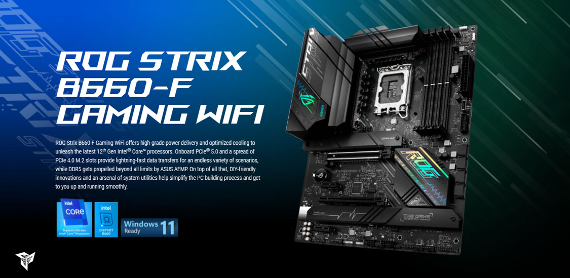ASUS ROG STRIX B660-F GAMING WIFI 12th Gen DDR5 ATX Motherboard