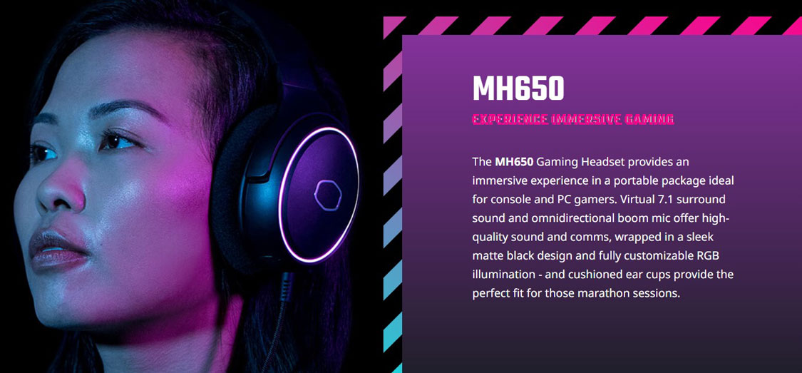 Cooler Master MH-650 RGB Gaming Headphone